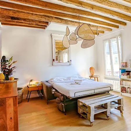 Guestready - Loft-inspired Flat Near Montmartre Sleeps 4 Апартаменты *